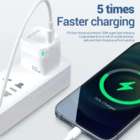 Premium Superfast 20W Usb-C Wall Charger – High-Speed Power, Unbeatable Price | Taqwa Deal