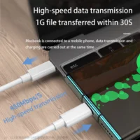 60W Pd Type C To Type C Fast Charging Cable