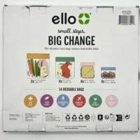 Ello 14 Reusable Food Storage Bags