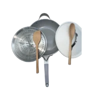 All In One Plus 5 Pc Set Non-Toxic Ceramic Non-Stick By Tramontina