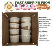 Cook &Amp; Serve 8-Piece Ramekin Set By Overandbck