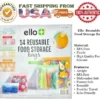 Ello 14 Reusable Food Storage Bags