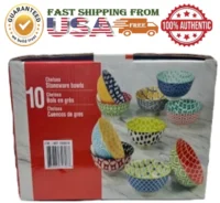 Chelsea Stoneware 10-Piece Bowl Set