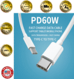 60W PD USB-C to USB-C Fast Charging Cable