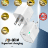 Pd Cable 20W Power Adapter Usb Type-C And A