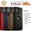 Pu Leather Shockproof Heavy Duty Case