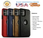 PU Leather Shockproof Heavy Duty Case